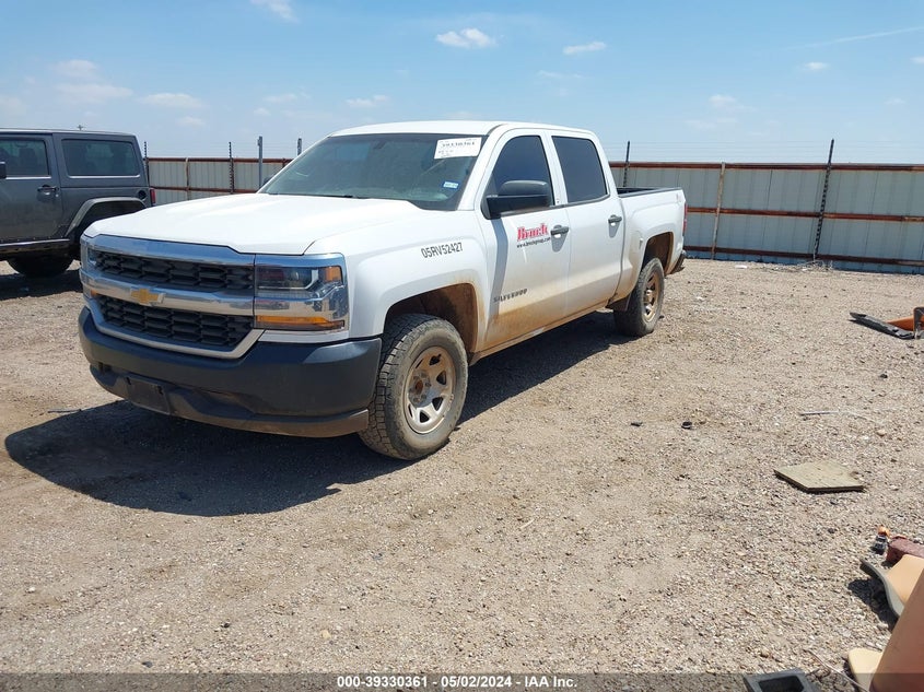 2016 CHEVROLET SILVERADO 1500 WT - 3GCPCNEH7GG247281