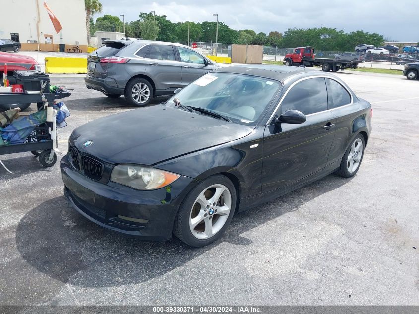 WBAUP73549VK75977 | 2009 BMW 128I