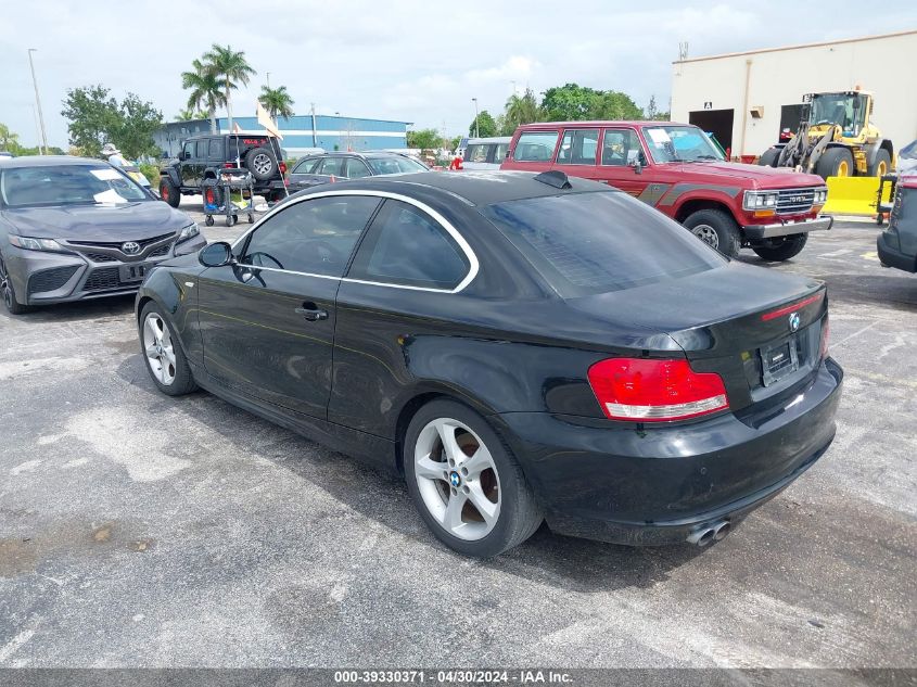 WBAUP73549VK75977 | 2009 BMW 128I