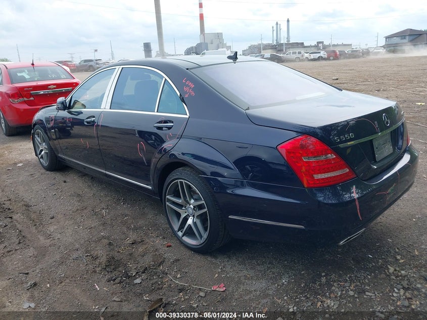 2012 Mercedes-Benz S 550 4Matic VIN: WDDNG9EB4CA447483 Lot: 39330378