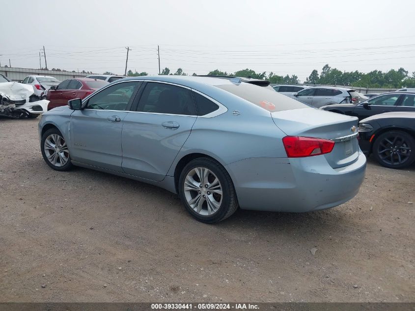 2014 Chevrolet Impala 2Lt VIN: 1G1125S31EU107067 Lot: 39330441