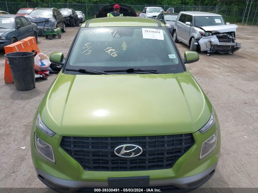 2020 Hyundai Venue Se VIN: KMHRB8A35LU036428 Lot: 39330491