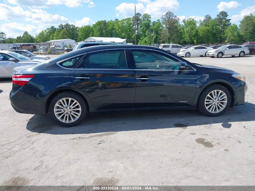 2015 Toyota Avalon Hybrid Xle Premium VIN: 4T1BD1EB3FU036243 Lot: 39330524