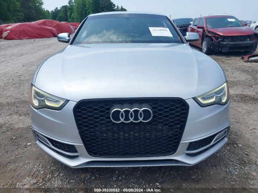 2013 Audi S5 3.0T Premium Plus VIN: WAUGGAFR5DA064893 Lot: 39330552