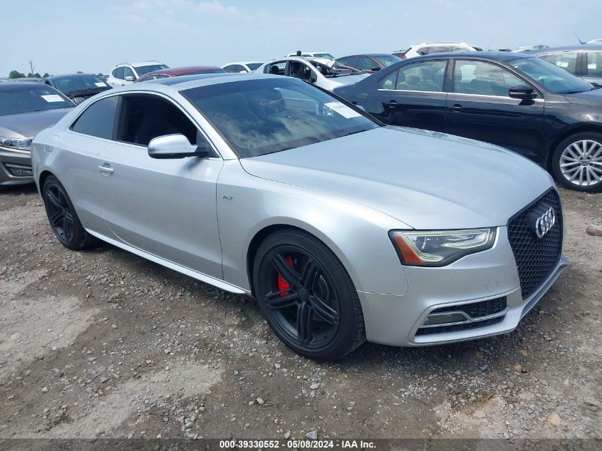 2013 Audi S5 3.0T Premium Plus VIN: WAUGGAFR5DA064893 Lot: 39330552