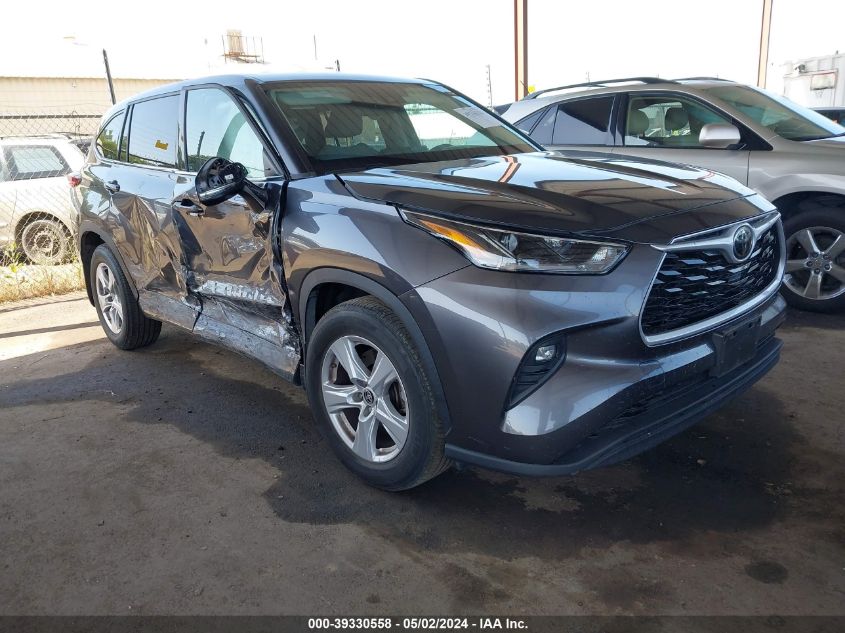 5TDBZRBH6MS071115 2021 TOYOTA HIGHLANDER - Image 1