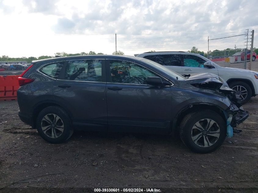 2019 Honda Cr-V Lx VIN: 2HKRW6H36KH208350 Lot: 39330601