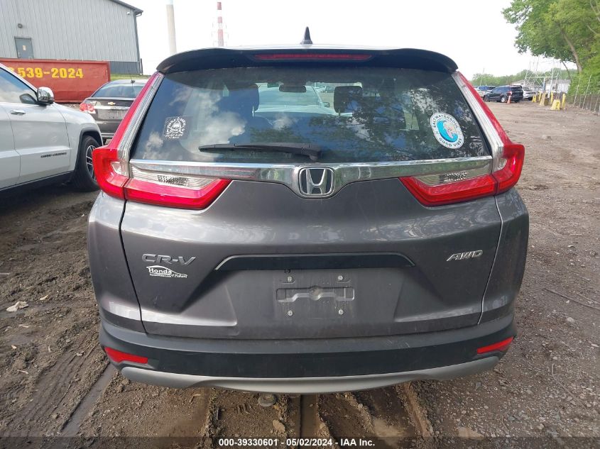 2019 Honda Cr-V Lx VIN: 2HKRW6H36KH208350 Lot: 39330601