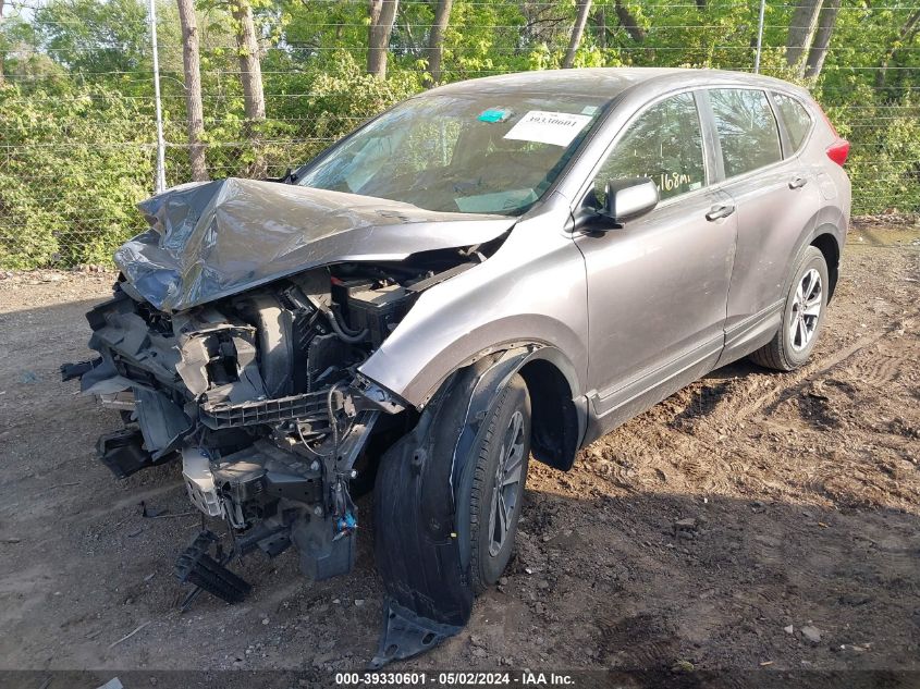 2019 Honda Cr-V Lx VIN: 2HKRW6H36KH208350 Lot: 39330601