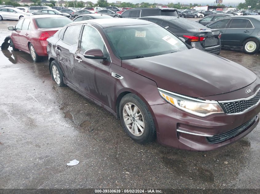 5XXGT4L3XJG206543 2018 KIA OPTIMA - Image 1