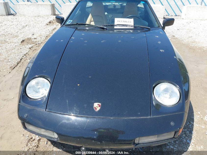 1991 Porsche 928 S-4/Gt VIN: WP0AA2924MS810131 Lot: 39330644