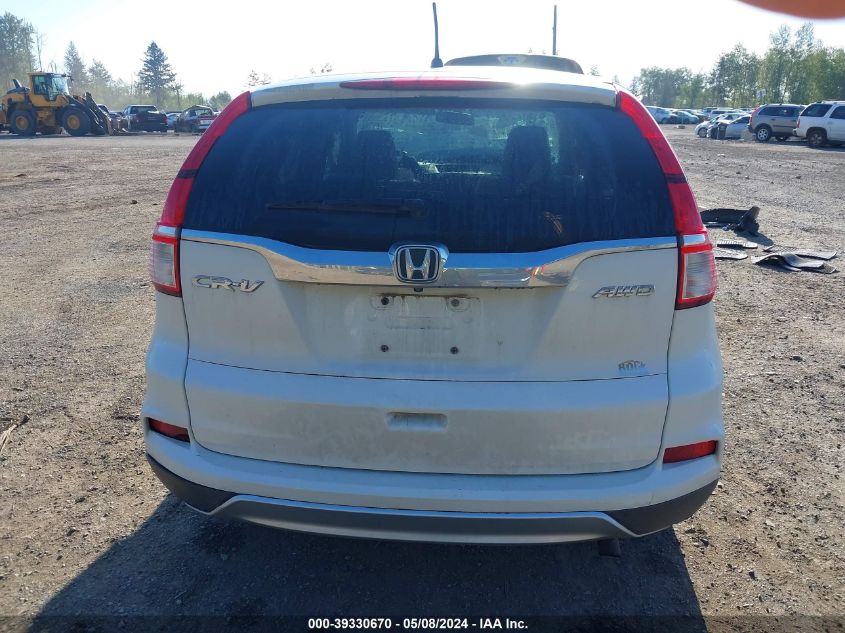 2015 Honda Cr-V Ex VIN: 5J6RM4H59FL041604 Lot: 39330670