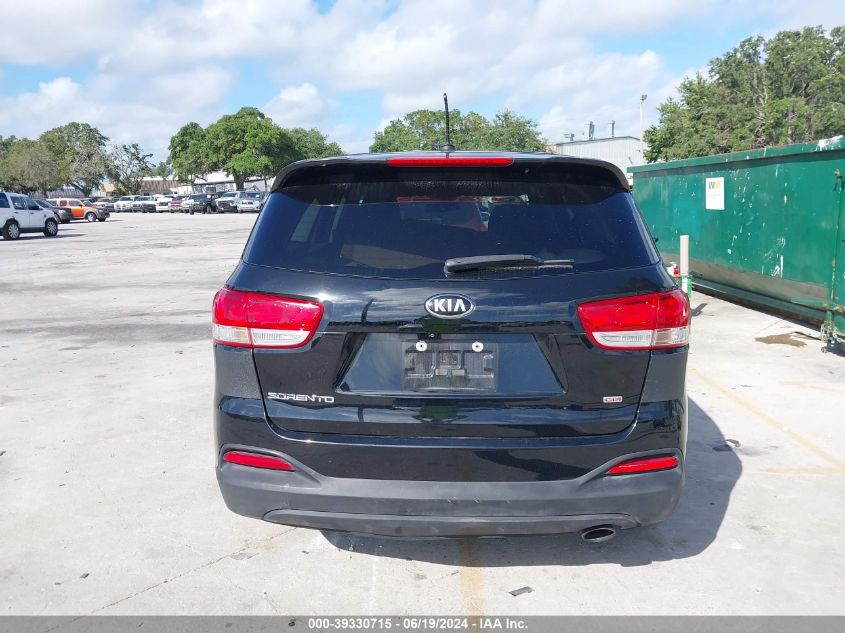 2018 KIA SORENTO L - 5XYPG4A38JG424788