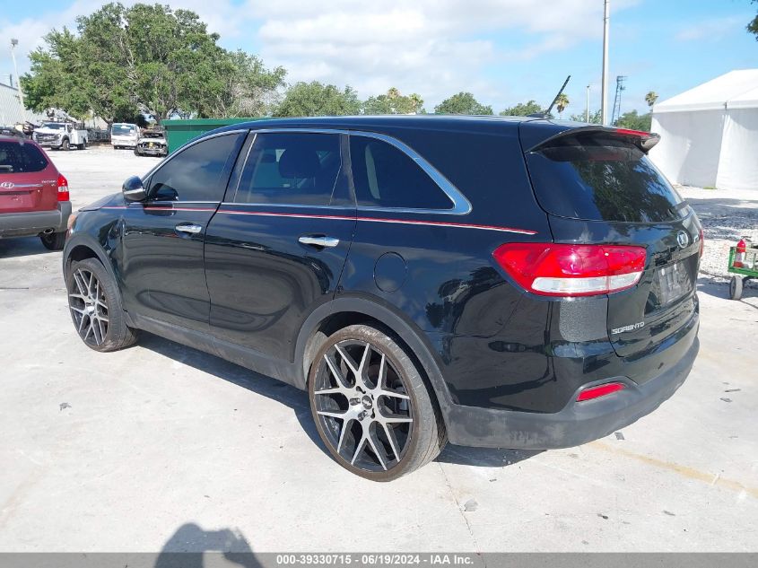 2018 Kia Sorento 2.4L L VIN: 5XYPG4A38JG424788 Lot: 39330715