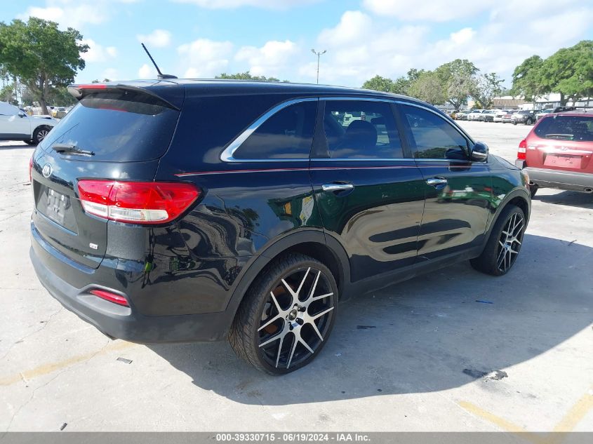 2018 Kia Sorento 2.4L L VIN: 5XYPG4A38JG424788 Lot: 39330715