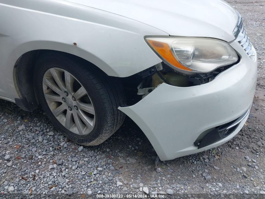 2012 Chrysler 200 Touring VIN: 1C3BCBEG2CN234587 Lot: 39330723