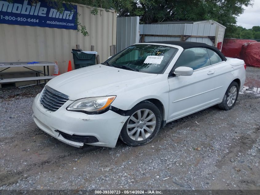 2012 Chrysler 200 Touring VIN: 1C3BCBEG2CN234587 Lot: 39330723