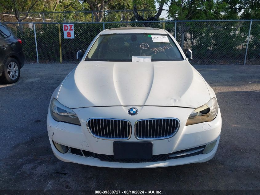2012 BMW 528I VIN: WBAXG5C55CDW24465 Lot: 39330727