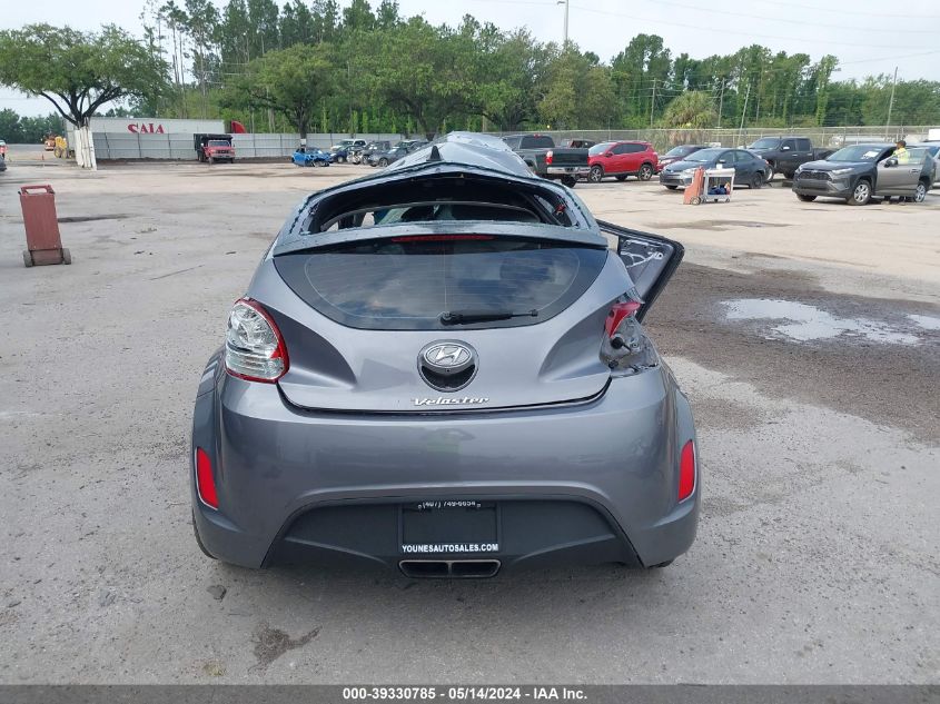 2016 Hyundai Veloster VIN: KMHTC6ADXGU268769 Lot: 39330785