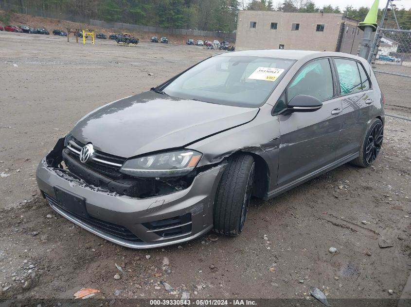 2015 Volkswagen Golf R 4-Door VIN: WVWLF7AU0FW331964 Lot: 39330843