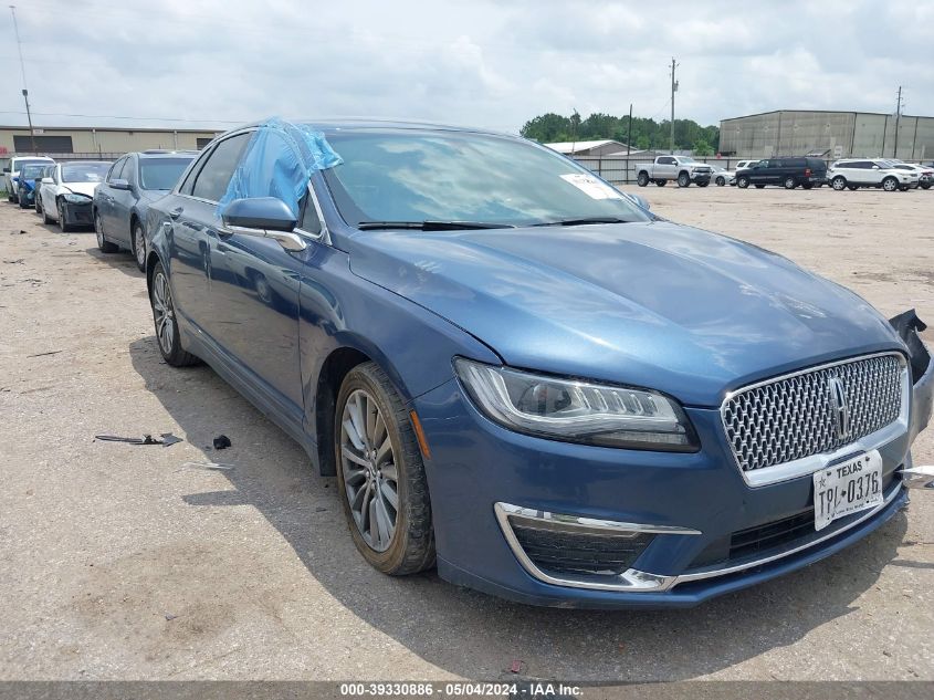 2019 Lincoln Mkz Reserve I VIN: 3LN6L5C94KR628392 Lot: 39330886