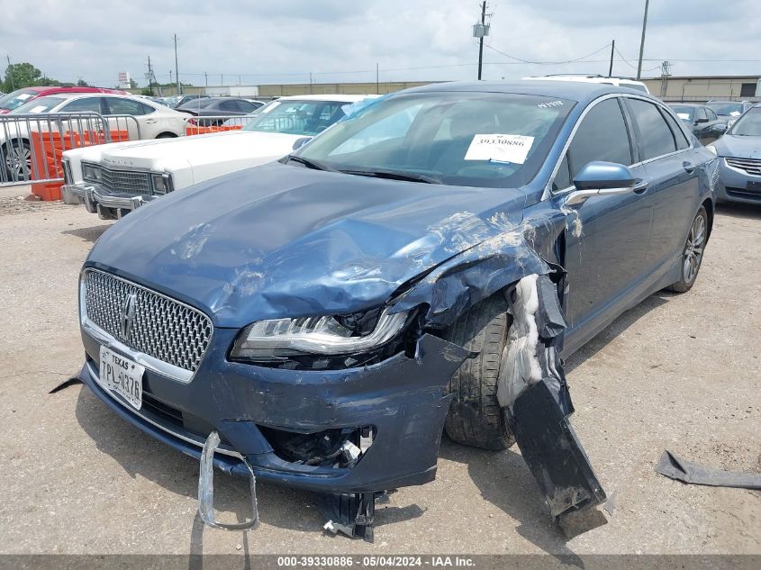 2019 Lincoln Mkz Reserve I VIN: 3LN6L5C94KR628392 Lot: 39330886