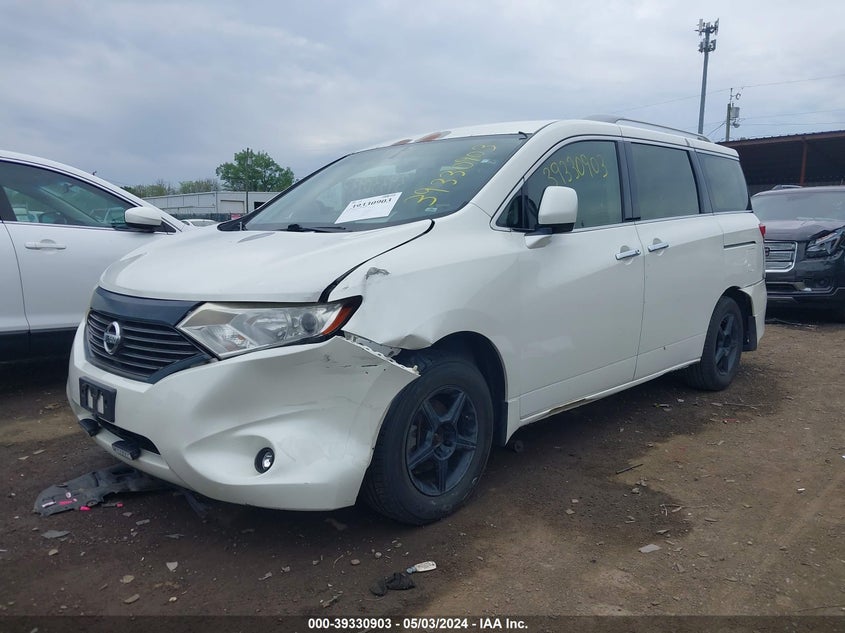2014 Nissan Quest S VIN: JN8AE2KP6E9107976 Lot: 39330903