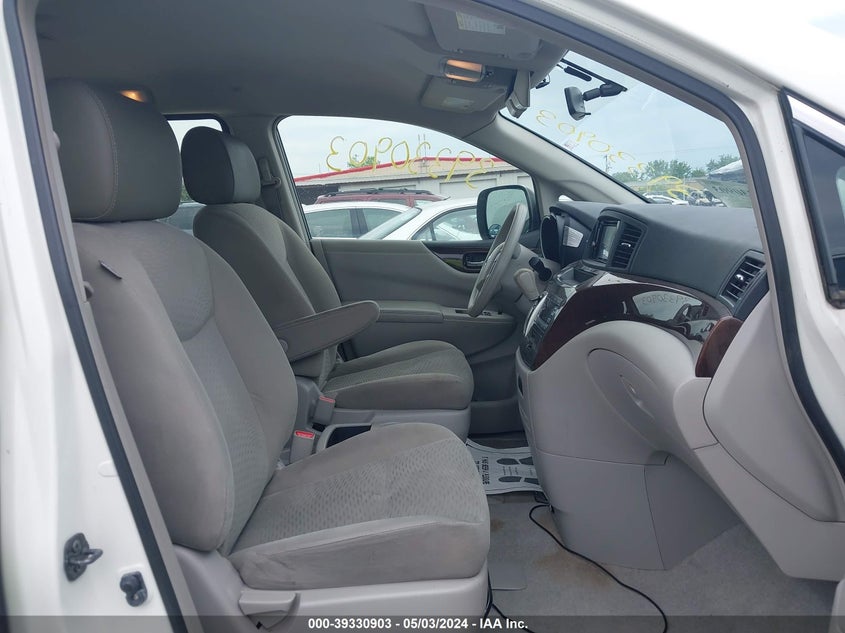 2014 Nissan Quest S VIN: JN8AE2KP6E9107976 Lot: 39330903