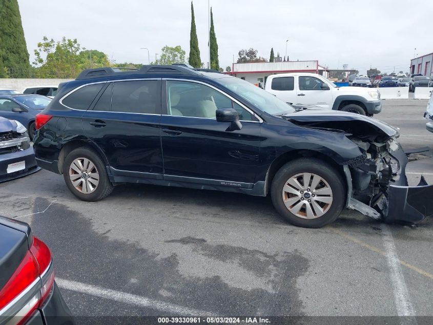 2015 Subaru Outback 2.5I Premium VIN: 4S4BSACC6F3314219 Lot: 39330961