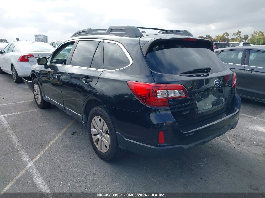 2015 Subaru Outback 2.5I Premium VIN: 4S4BSACC6F3314219 Lot: 39330961