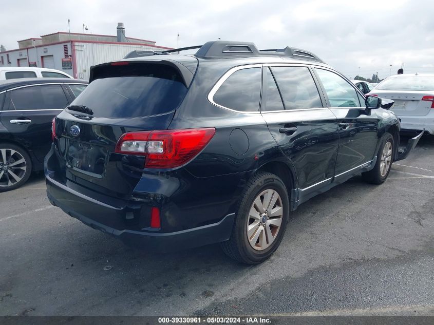 2015 Subaru Outback 2.5I Premium VIN: 4S4BSACC6F3314219 Lot: 39330961