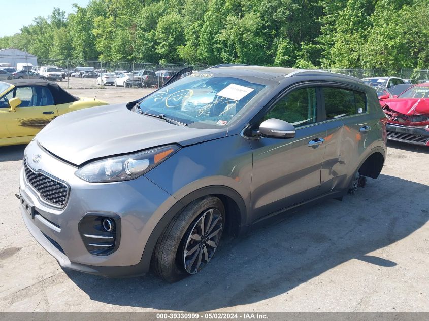 2017 Kia Sportage Ex VIN: KNDPN3AC8H7032398 Lot: 39330999