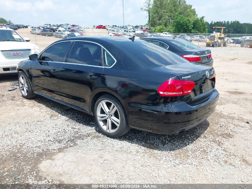 2014 Volkswagen Passat 1.8T Se VIN: 1VWBT7A36EC063639 Lot: 39331006