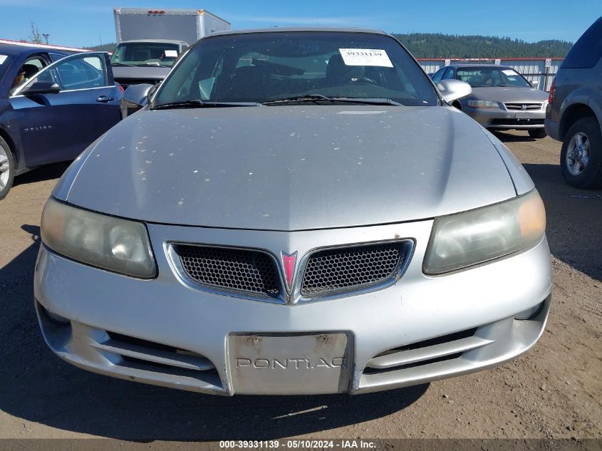 2004 Pontiac Bonneville Se VIN: 1G2HX52K94U255193 Lot: 39331139