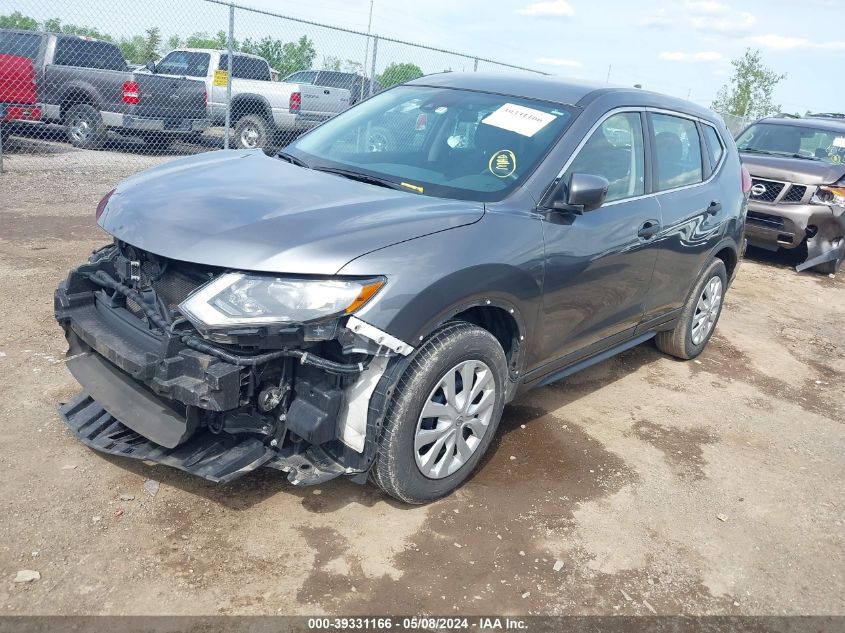 2019 Nissan Rogue S VIN: 5N1AT2MT7KC730884 Lot: 39331166