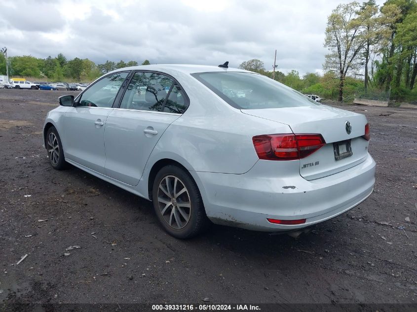 2017 Volkswagen Jetta 1.4T Se VIN: 3VWDB7AJ5HM294805 Lot: 39331216