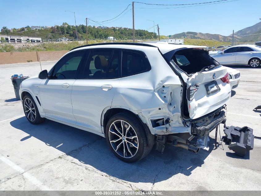 2021 BMW X3 Phev xDrive30E VIN: 5UXTS1C04M9G99029 Lot: 39331252