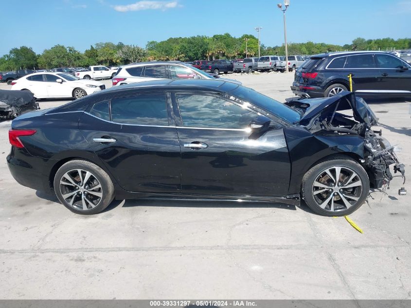 2018 Nissan Maxima 3.5 Platinum VIN: 1N4AA6AP9JC401116 Lot: 39331297