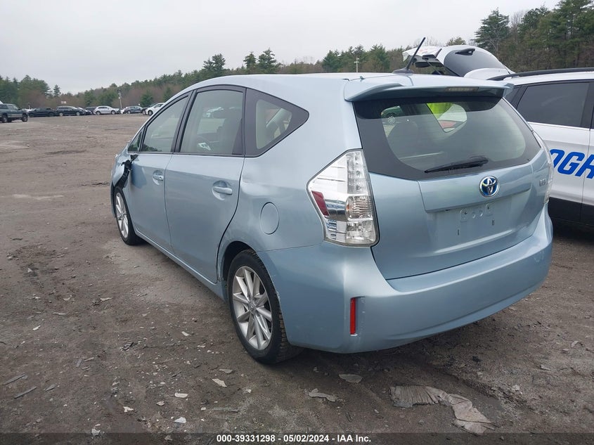 2014 Toyota Prius V Five VIN: JTDZN3EU8E3347250 Lot: 39331298