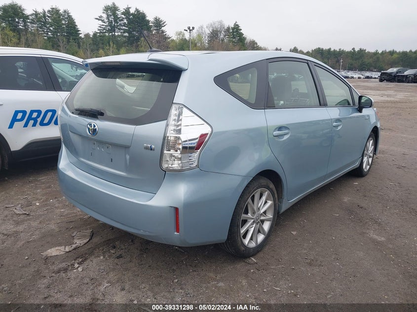 2014 Toyota Prius V Five VIN: JTDZN3EU8E3347250 Lot: 39331298