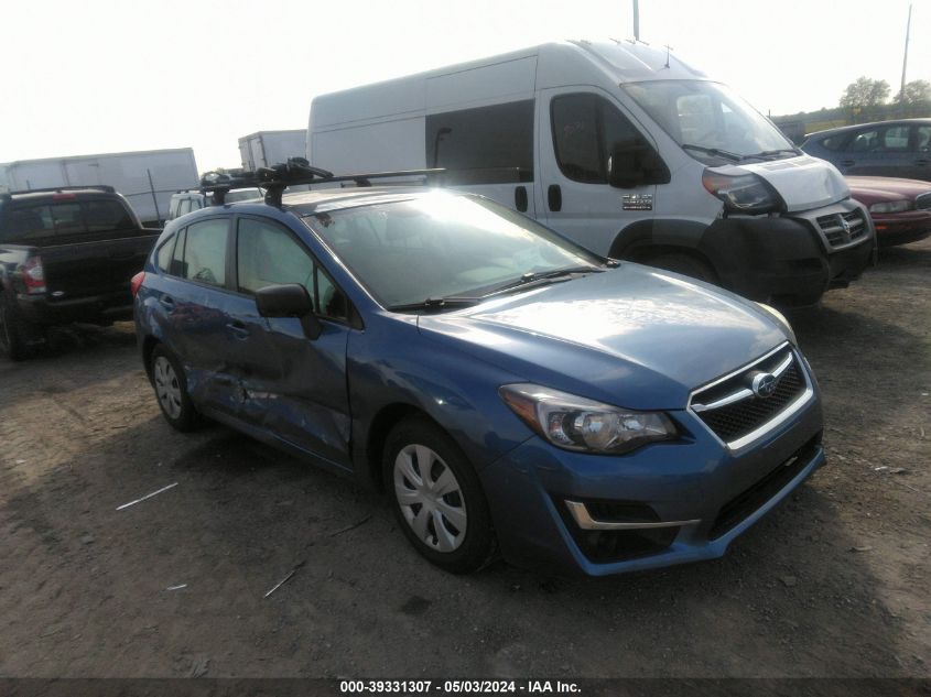 2016 SUBARU IMPREZA - JF1GPAA65G9232821