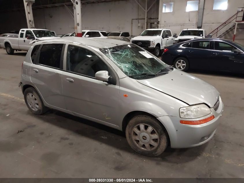 2005 Chevrolet Aveo Lt VIN: KL1TG62665B300366 Lot: 39331330