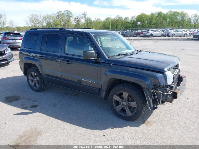 2014 Jeep Patriot High Altitude VIN: 1C4NJPFA3ED696963 Lot: 39331418