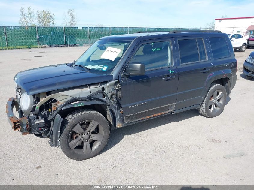 2014 Jeep Patriot High Altitude VIN: 1C4NJPFA3ED696963 Lot: 39331418