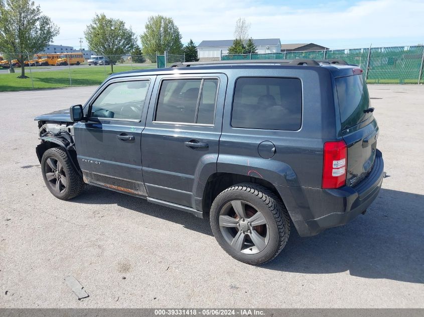 2014 Jeep Patriot High Altitude VIN: 1C4NJPFA3ED696963 Lot: 39331418