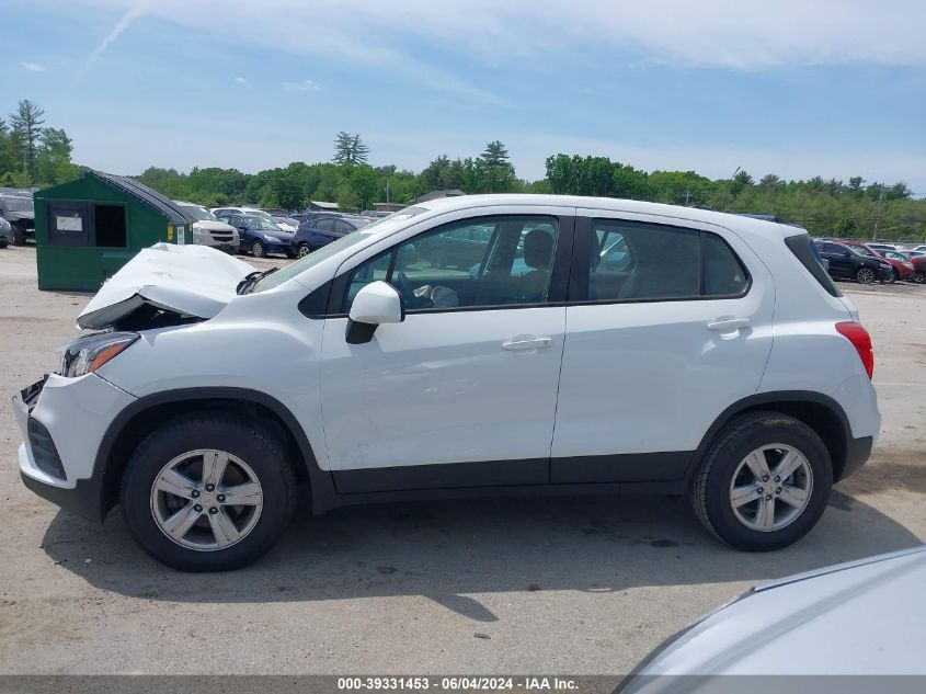 2020 Chevrolet Trax Awd Ls VIN: KL7CJNSB6LB072218 Lot: 39331453