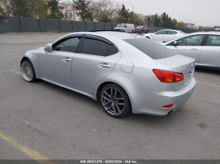 2008 Lexus Is 250 VIN: JTHBK262X85077298 Lot: 39331479