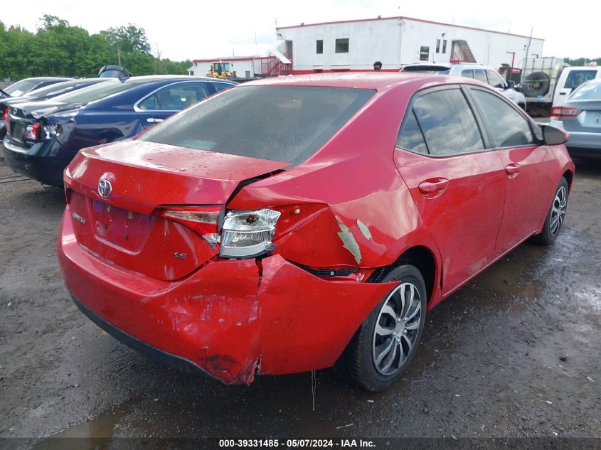 2017 Toyota Corolla Le VIN: 2T1BURHEXHC953642 Lot: 39331485