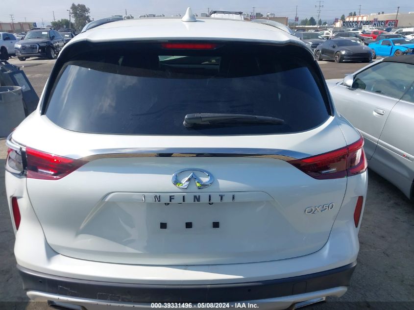 2021 Infiniti Qx50 Luxe VIN: 3PCAJ5BA7MF109051 Lot: 39331496