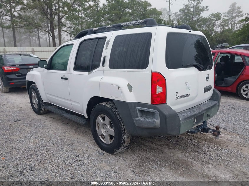 2007 Nissan Xterra S VIN: 5N1AN08U57C506618 Lot: 39331505
